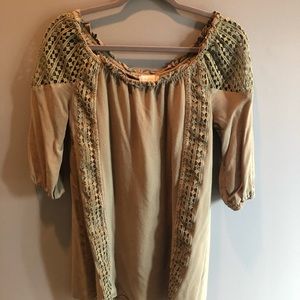 Altar’d State dress —> long shirt with pants.